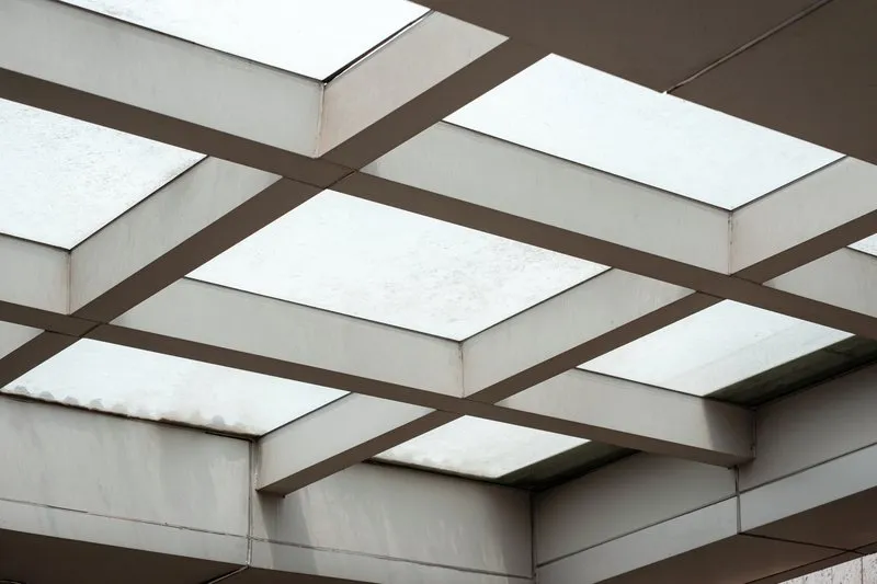 a skylight system that adds more light into the building